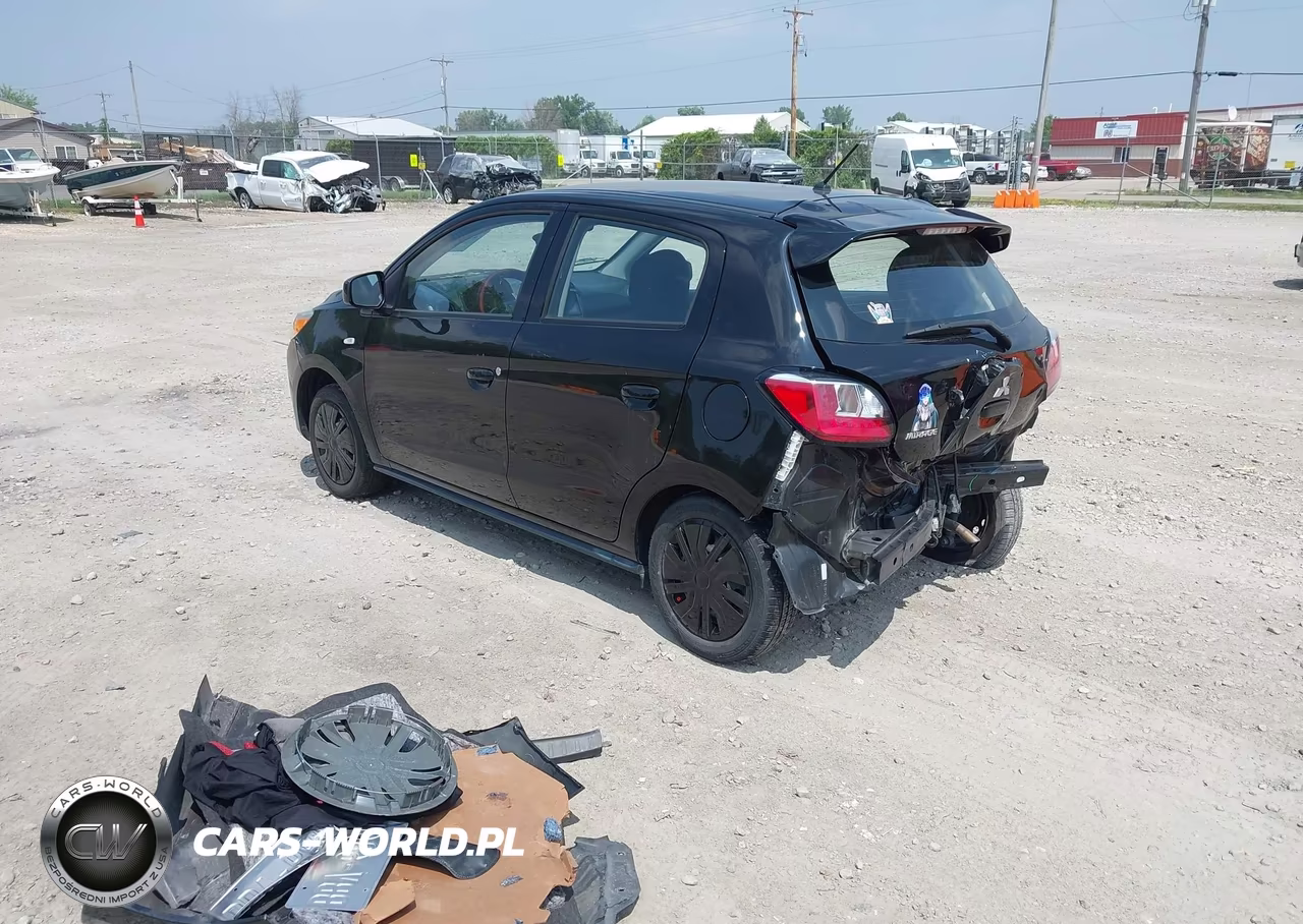 2024 Mitsubishi Mirage Es-Le VIN:ML32AUHJXRH000454 - 3