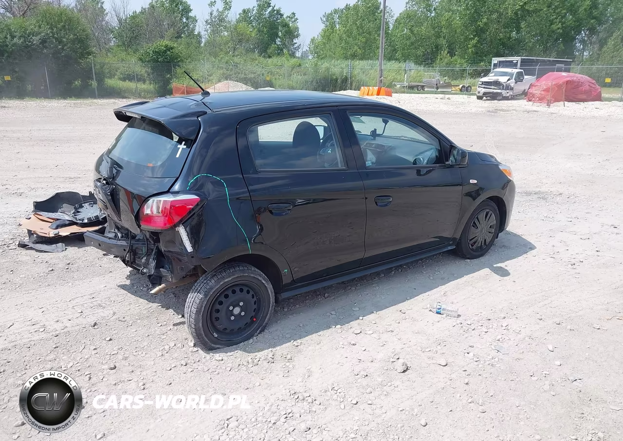 2024 Mitsubishi Mirage Es-Le VIN:ML32AUHJXRH000454 - 4