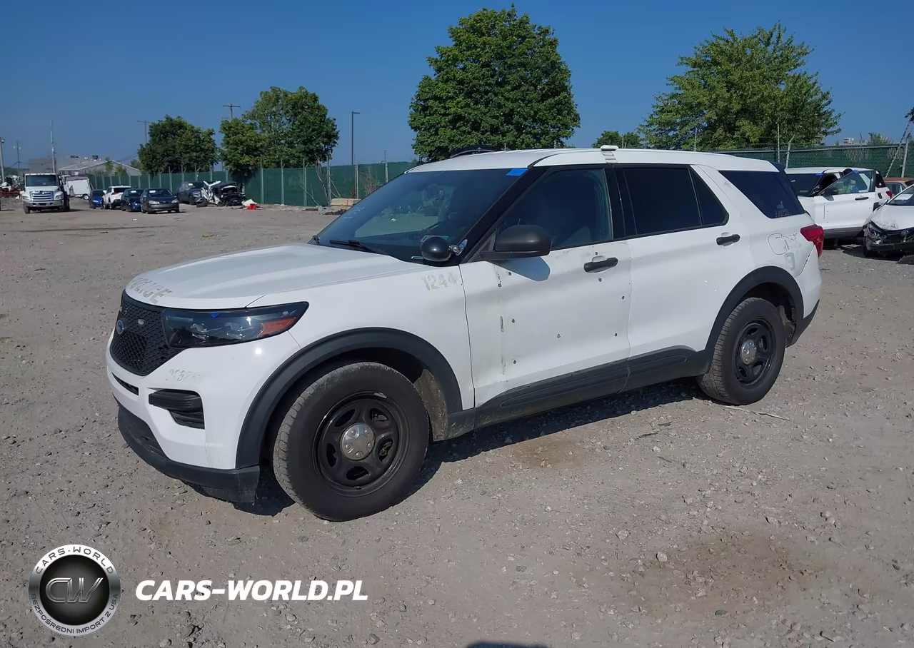2020 Ford Police Interceptor Utility VIN:1FM5K8AW0LGC14026 - 2