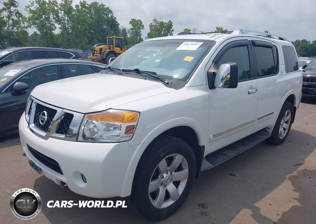 2014 Nissan Armada Platinum-Sl-Sv VIN:5N1AA0NC0EN610166 - 2