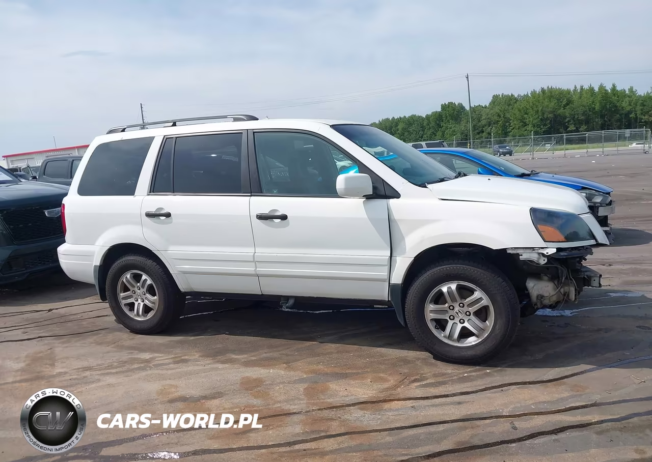 2005 Honda Pilot Ex-L VIN:2HKYF18595H531909 - 13