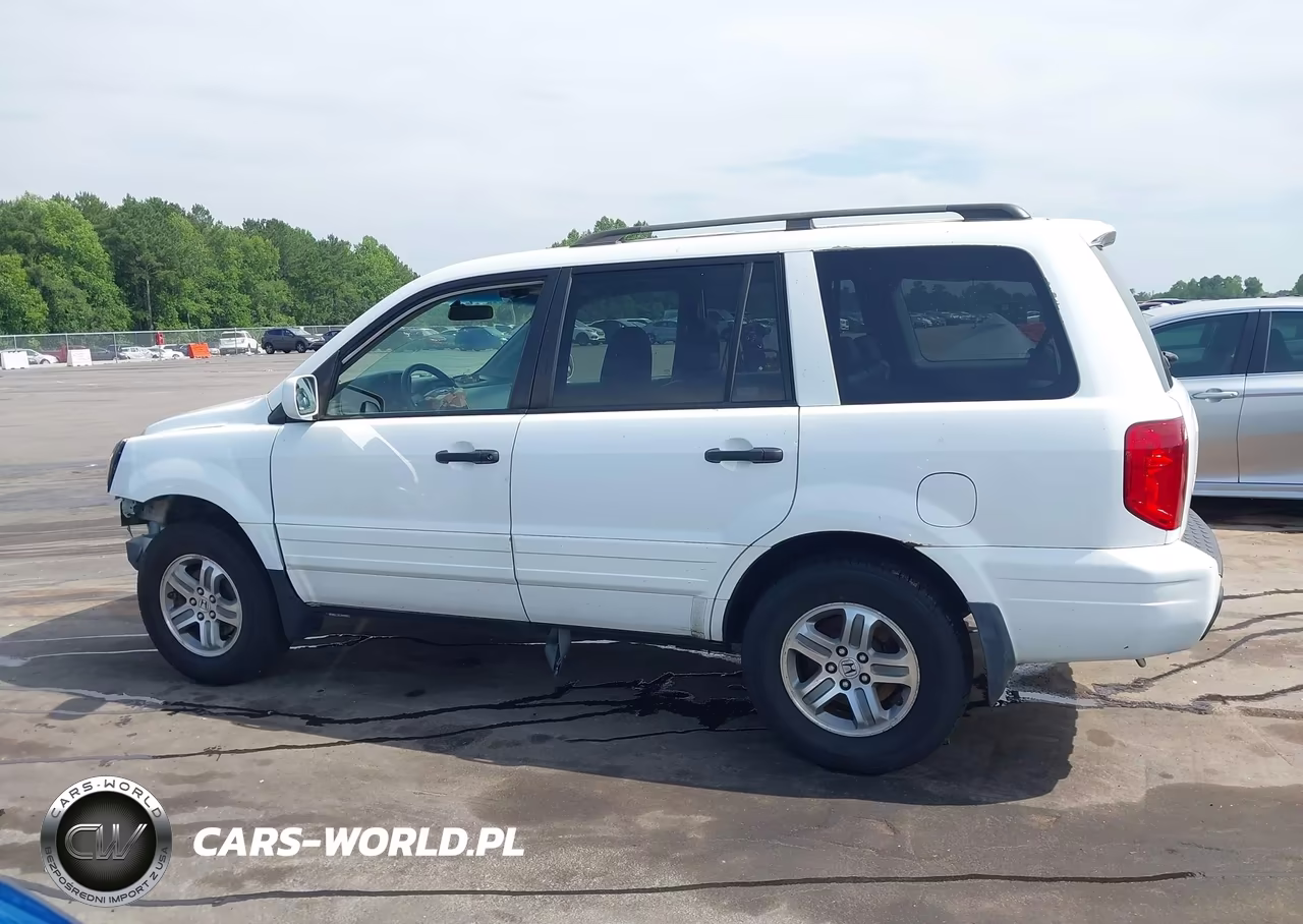 2005 Honda Pilot Ex-L VIN:2HKYF18595H531909 - 14