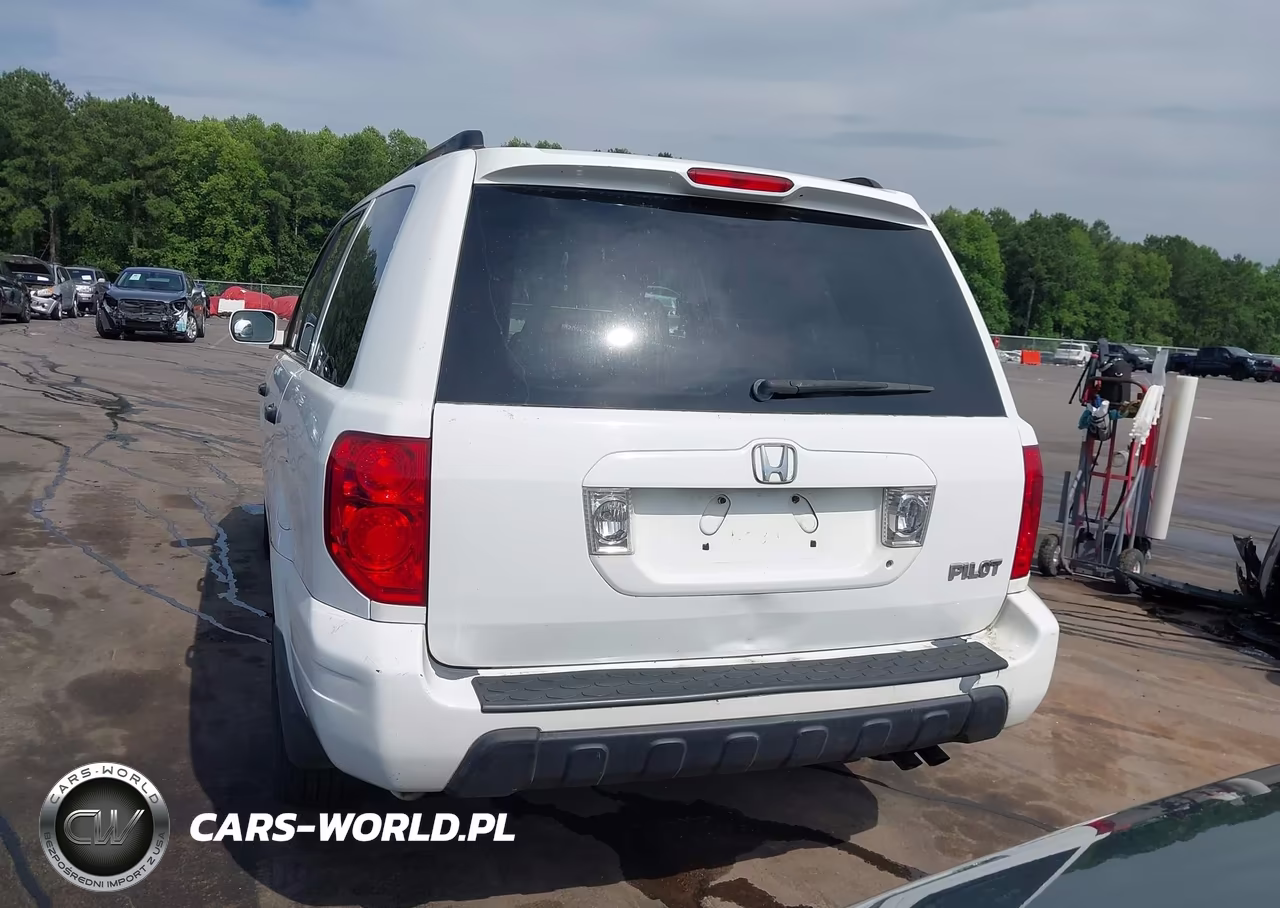 2005 Honda Pilot Ex-L VIN:2HKYF18595H531909 - 16