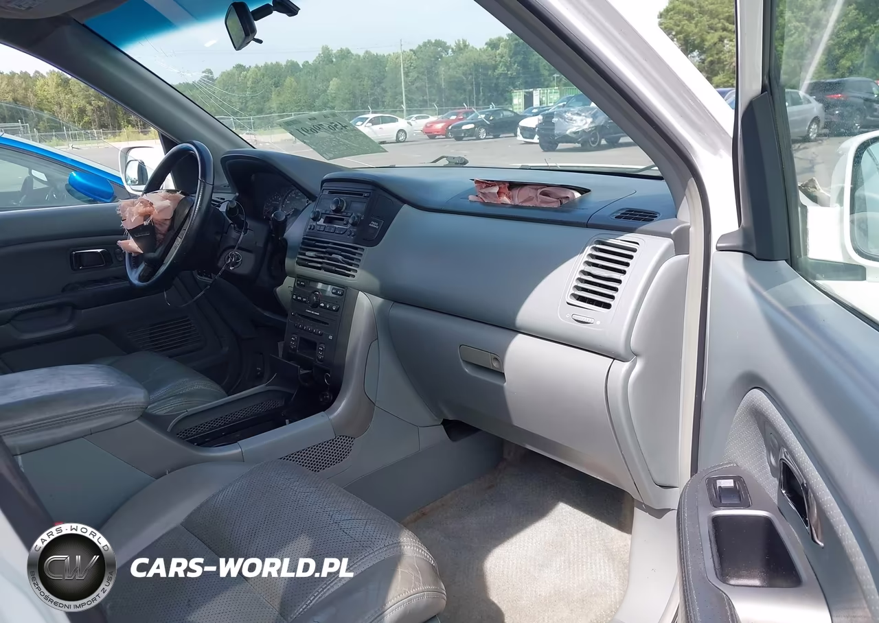 2005 Honda Pilot Ex-L VIN:2HKYF18595H531909 - 5