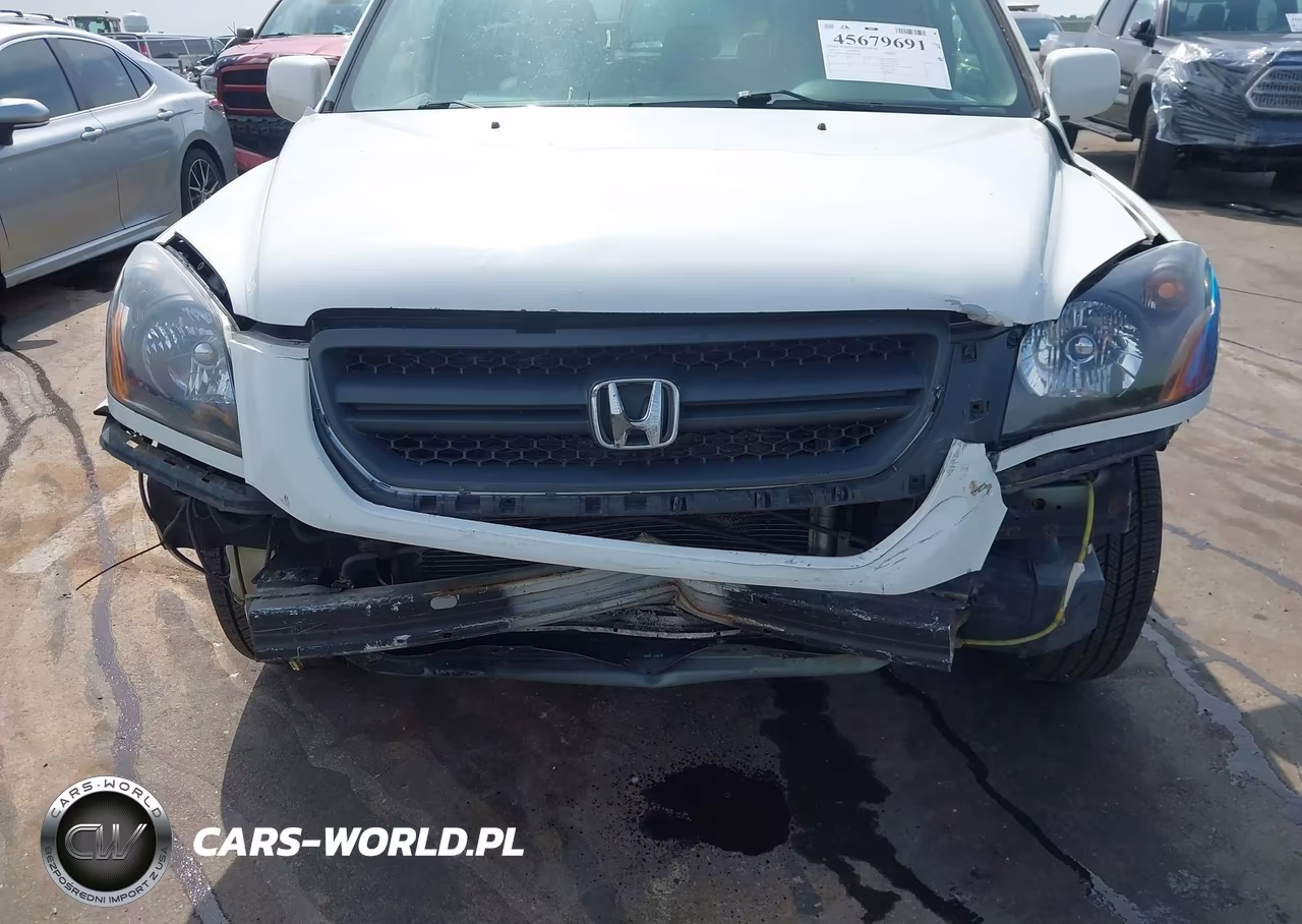 2005 Honda Pilot Ex-L VIN:2HKYF18595H531909 - 6
