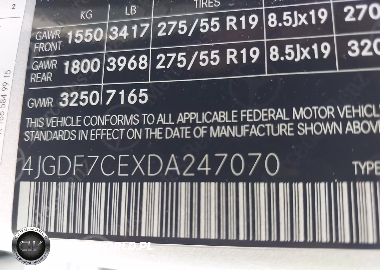2013 Mercedes-Benz Gl 450 4Matic VIN:4JGDF7CEXDA247070 - 9