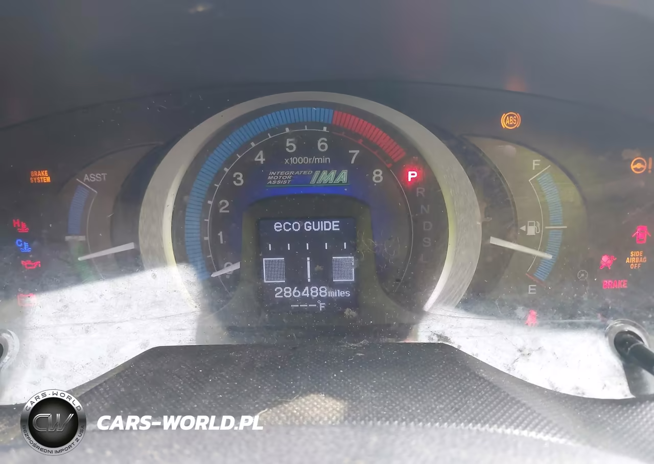 2010 Honda Insight Lx VIN:JHMZE2H52AS021182 - 7