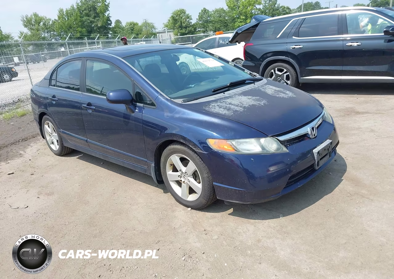 2007 Honda Civic Ex VIN:1HGFA16887L085593 - 1