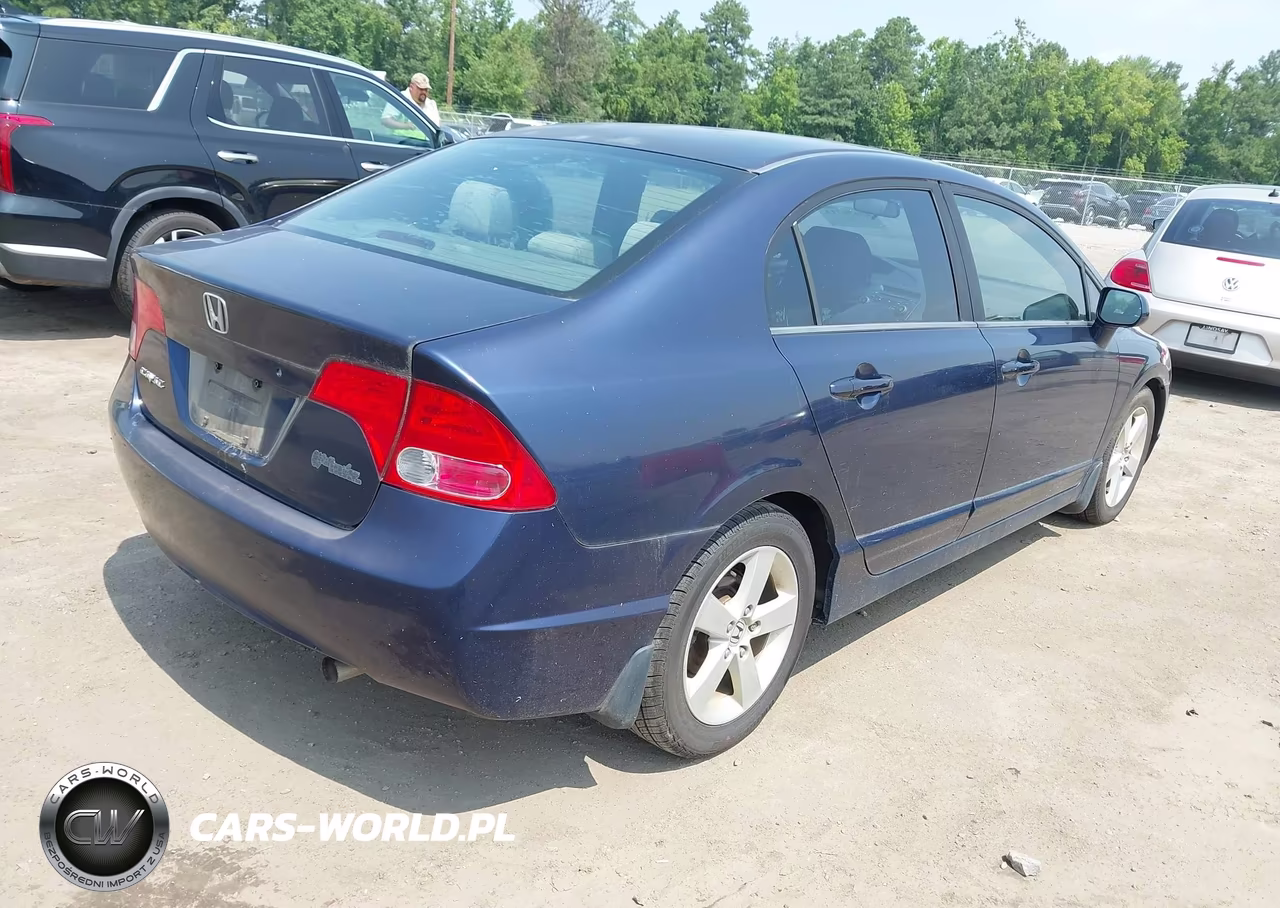 2007 Honda Civic Ex VIN:1HGFA16887L085593 - 4