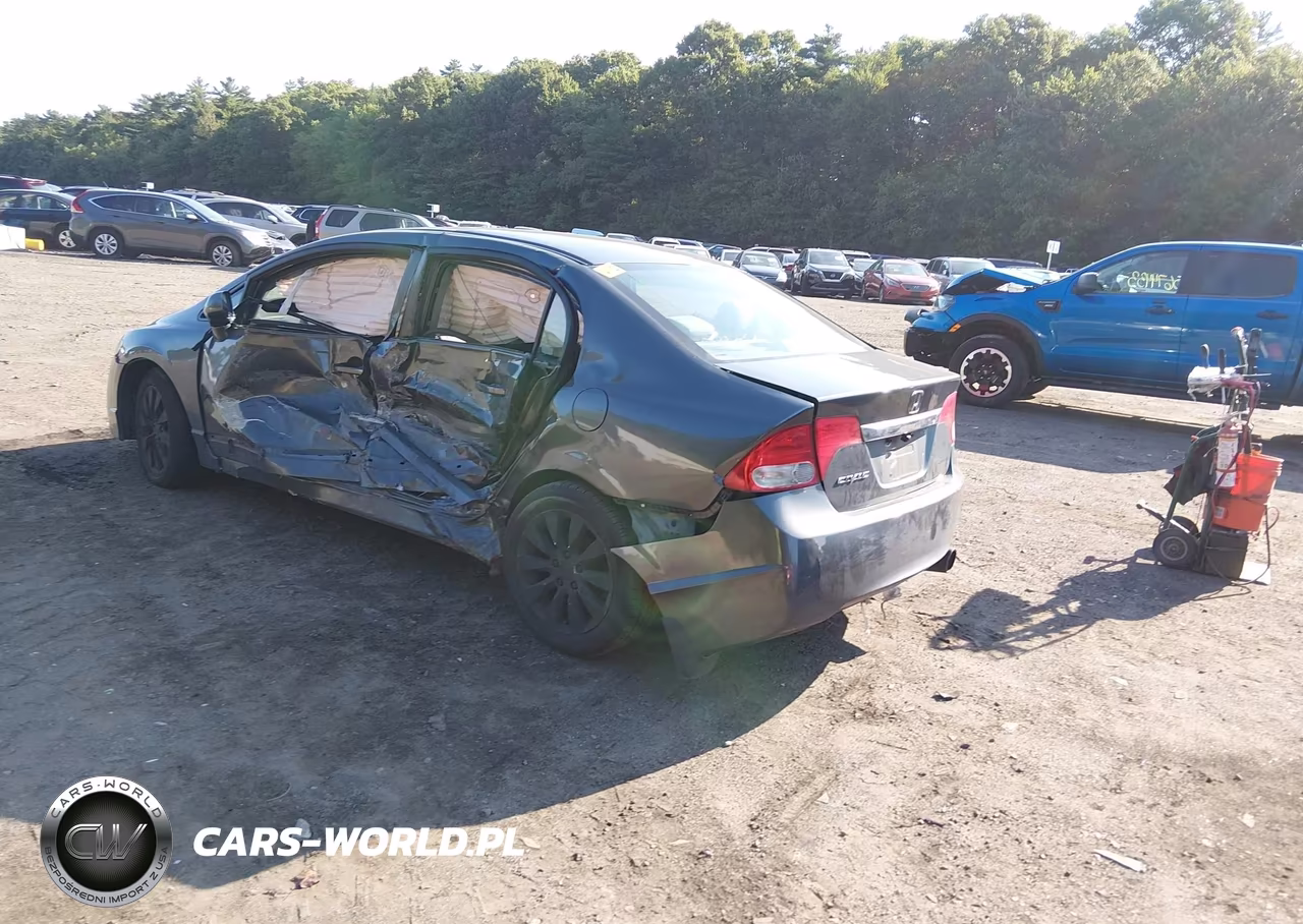 2009 Honda Civic Lx VIN:2HGFA16509H368138 - 3