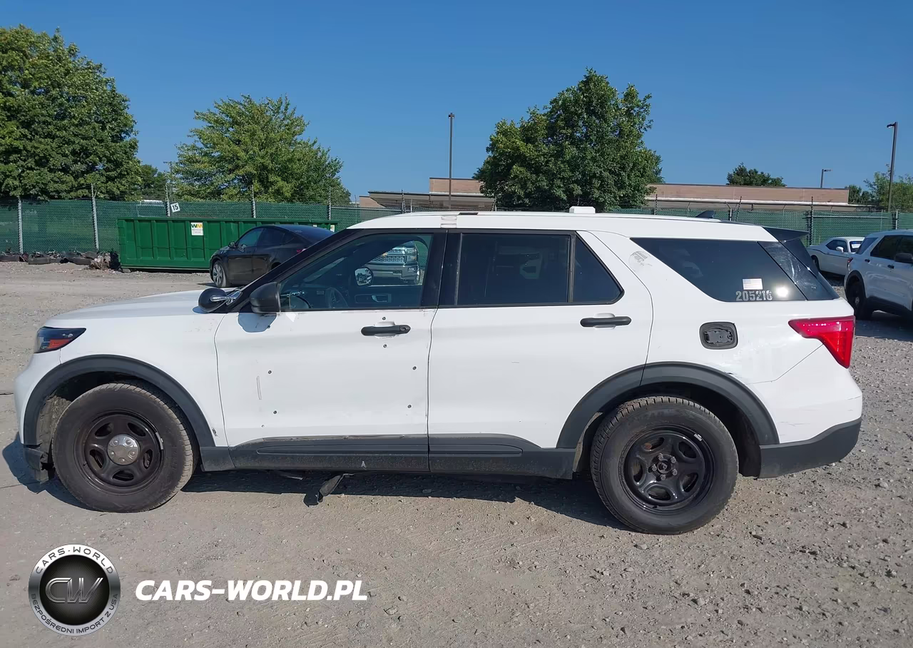 2020 Ford Police Interceptor Utility VIN:1FM5K8AW7LGC14007 - 14