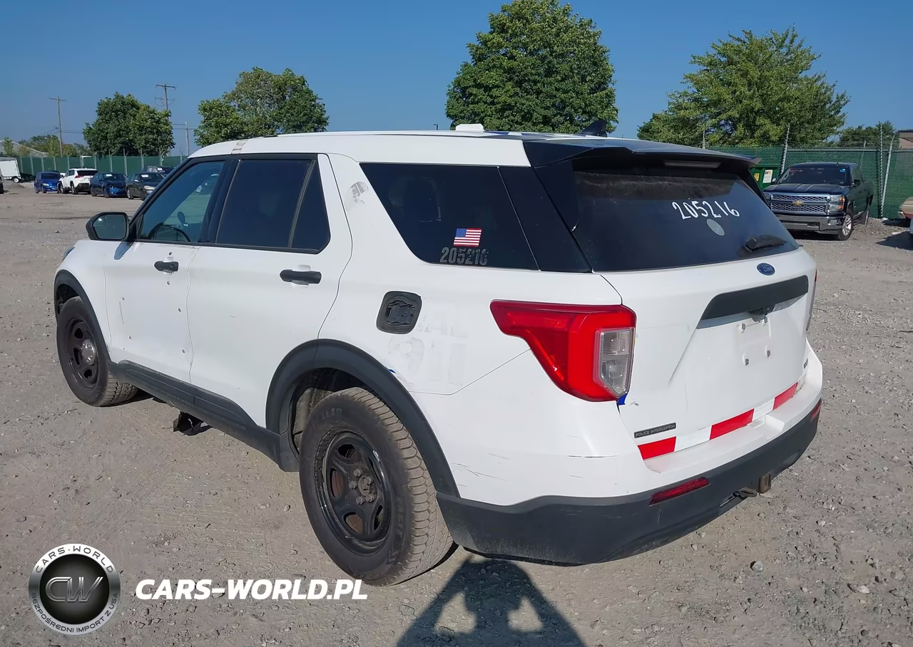 2020 Ford Police Interceptor Utility VIN:1FM5K8AW7LGC14007 - 3