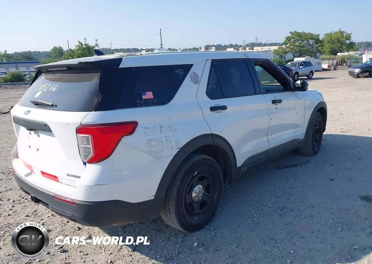 2020 Ford Police Interceptor Utility VIN:1FM5K8AW7LGC14007 - 4