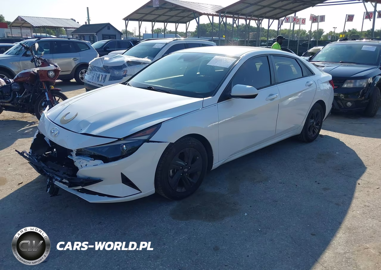 2021 Hyundai Elantra Sel VIN:5NPLM4AG8MH011227 - 2