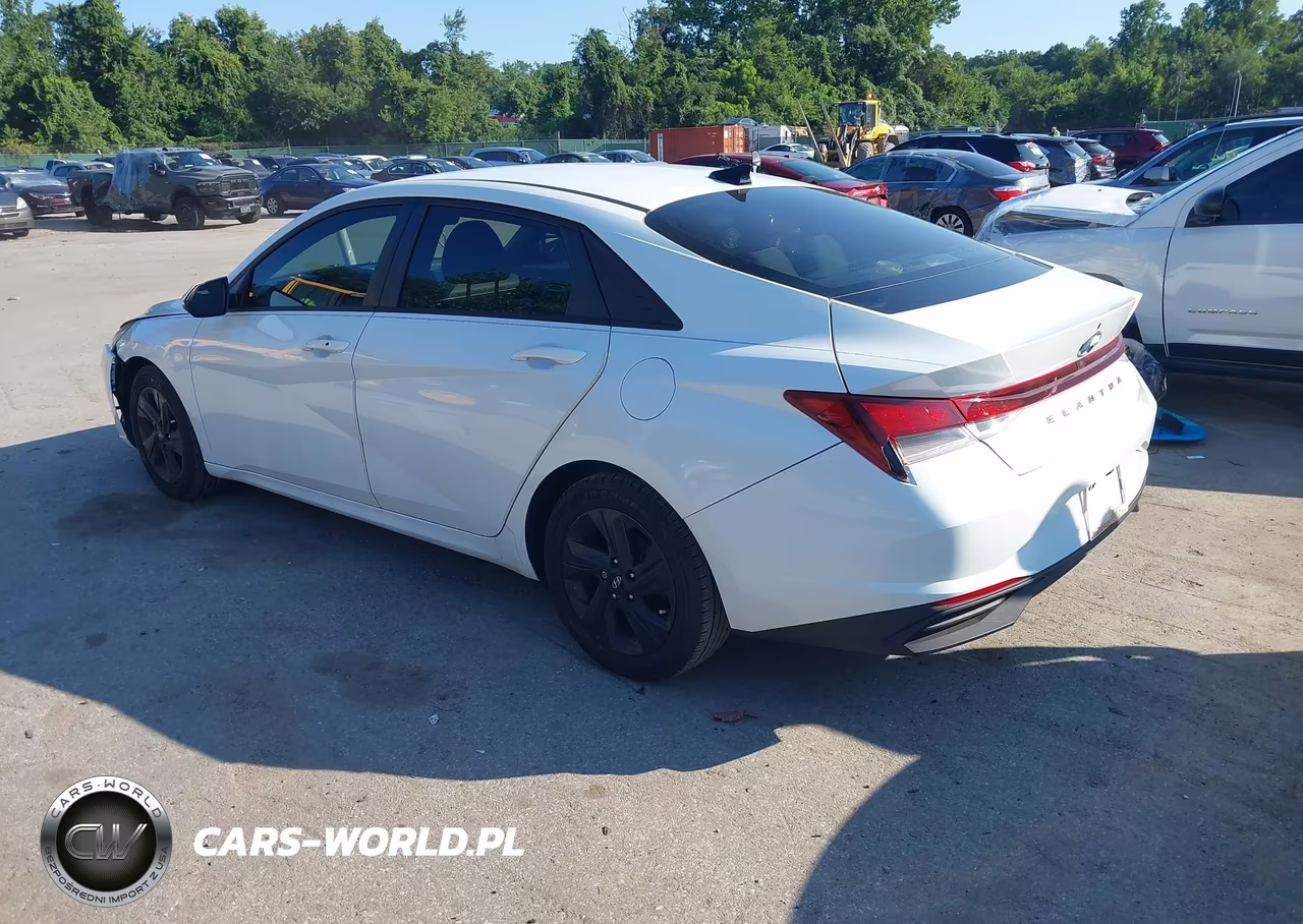 2021 Hyundai Elantra Sel VIN:5NPLM4AG8MH011227 - 3
