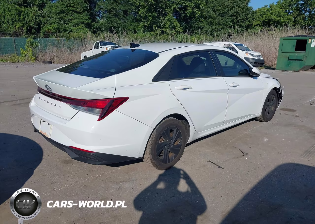 2021 Hyundai Elantra Sel VIN:5NPLM4AG8MH011227 - 4