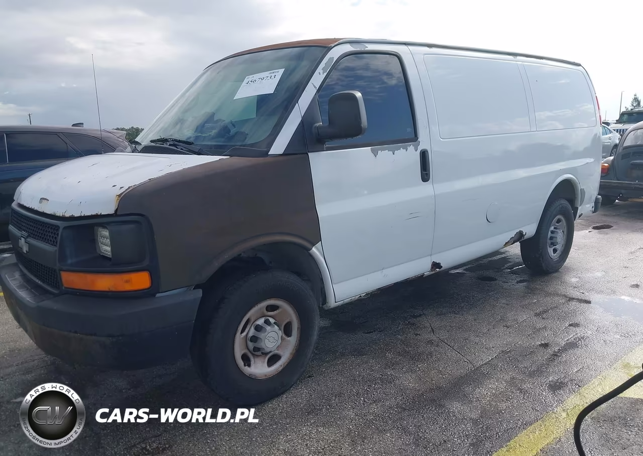 2008 Chevrolet Express Work Van VIN:1GCGG25C381128330 - 2