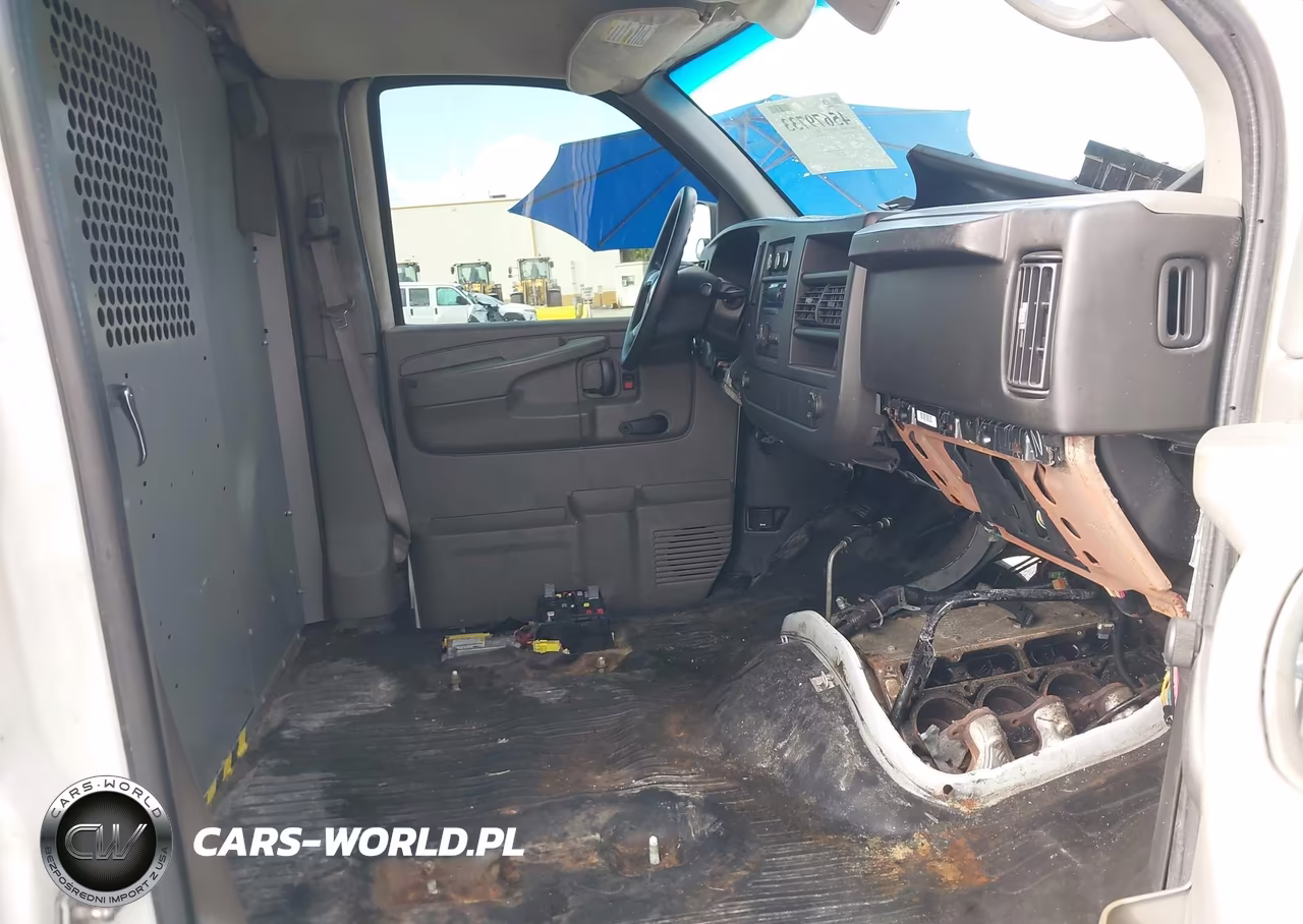 2008 Chevrolet Express Work Van VIN:1GCGG25C381128330 - 5