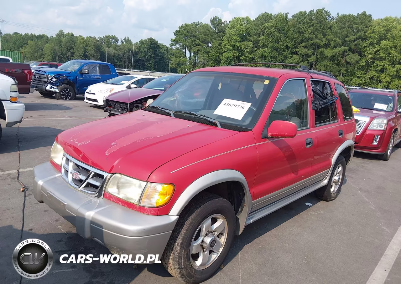 2000 Kia Sportage Ex VIN:KNDJB7239Y5651981 - 2
