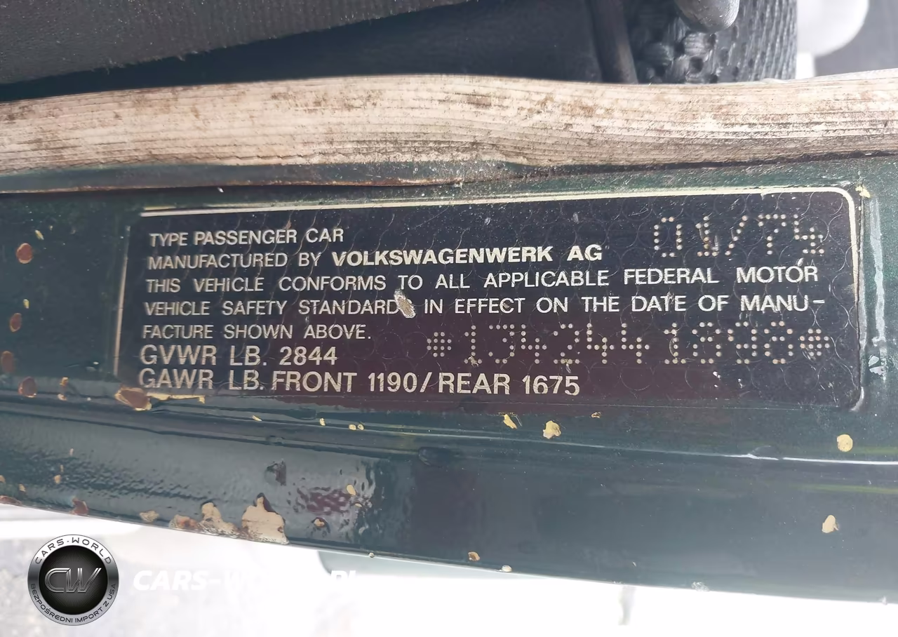 1970 Volkswagen New Beetle VIN:1342441898 - 9