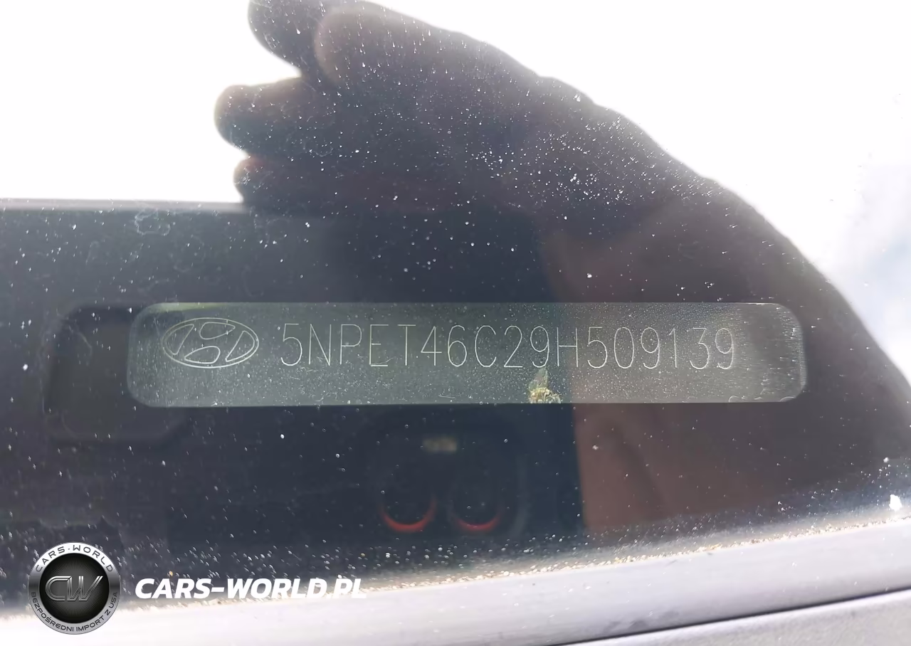 2009 Hyundai Sonata Gls VIN:5NPET46C29H509139 - 9