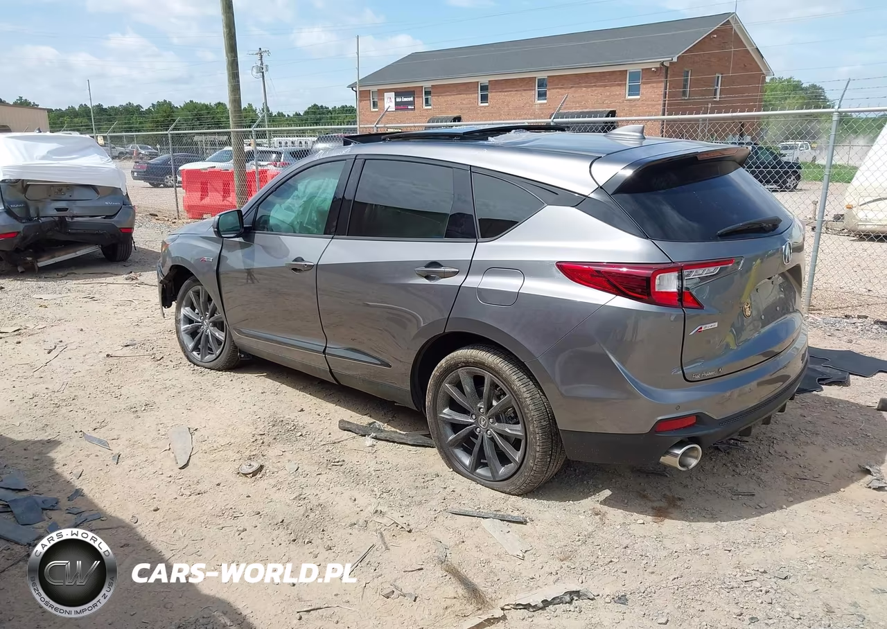 2025 Acura Rdx A-Spec VIN:5J8TC2H66SL004629 - 3