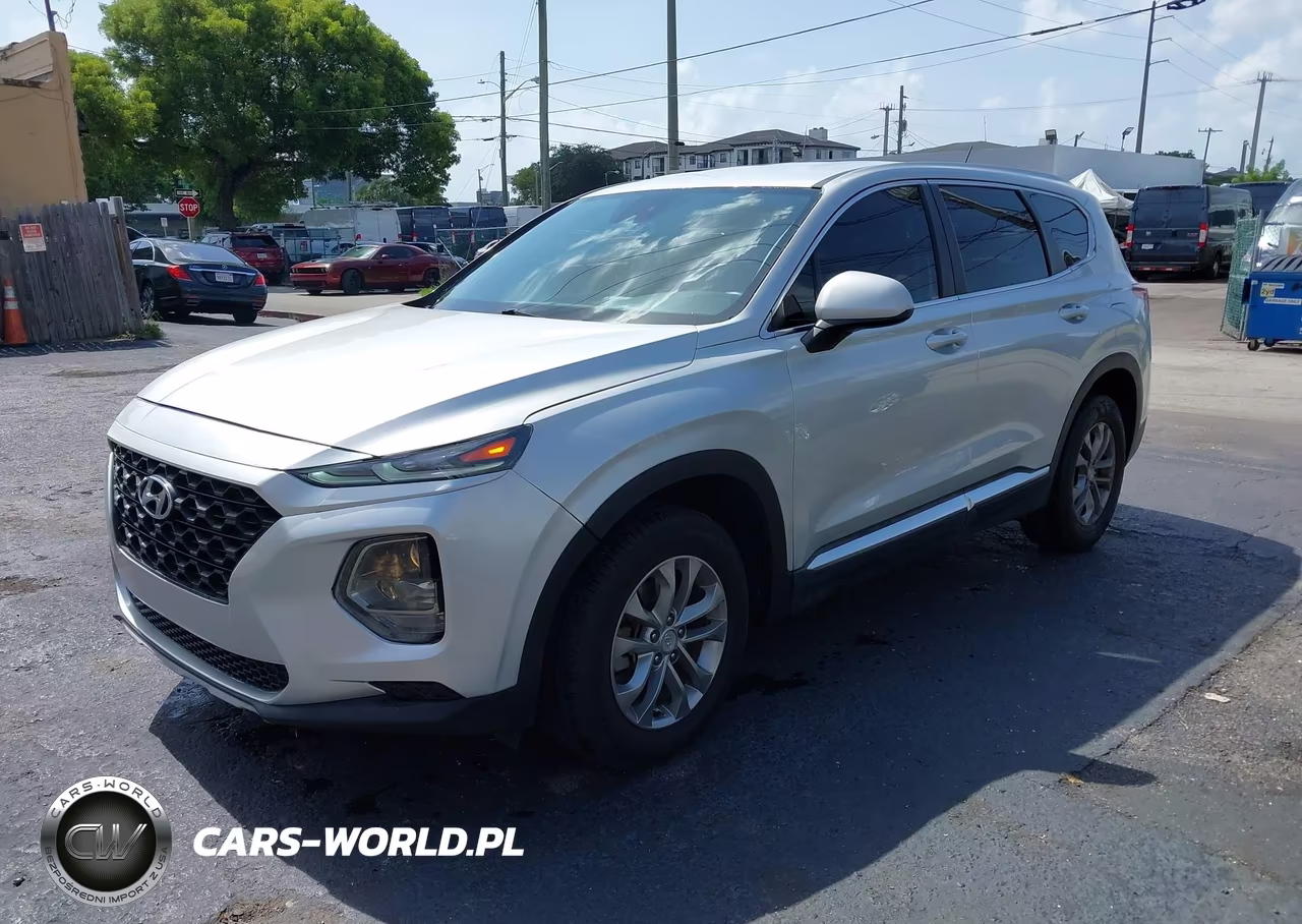 2019 Hyundai Santa Fe Se VIN:5NMS23ADXKH046749 - 2