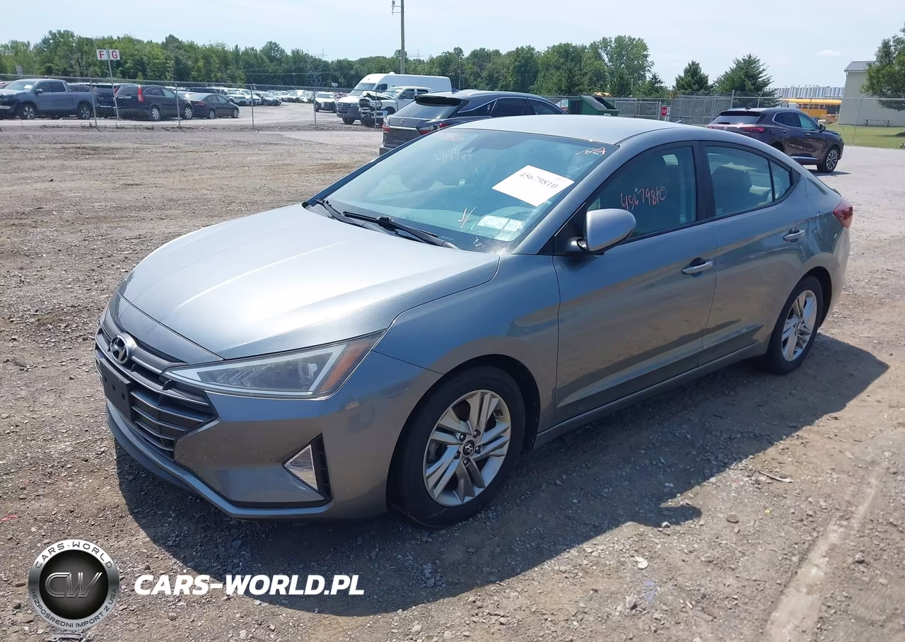 2019 Hyundai Elantra Sel VIN:KMHD84LF5KU792008 - 2
