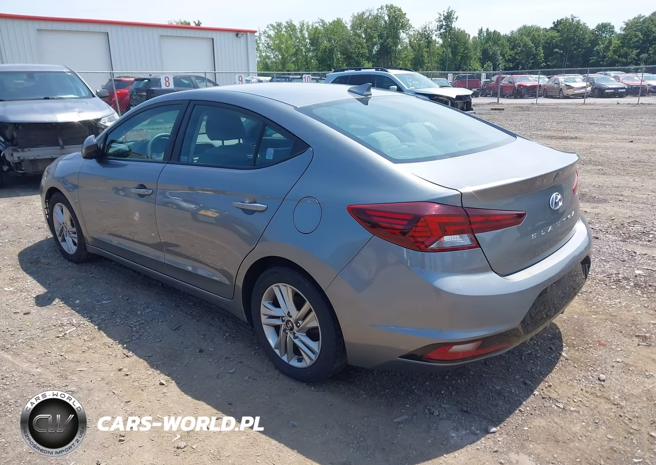 2019 Hyundai Elantra Sel VIN:KMHD84LF5KU792008 - 3