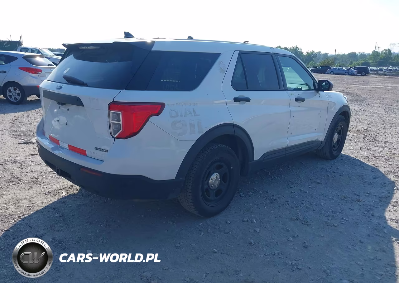 2020 Ford Police Interceptor Utility VIN:1FM5K8AWXLGA19292 - 4