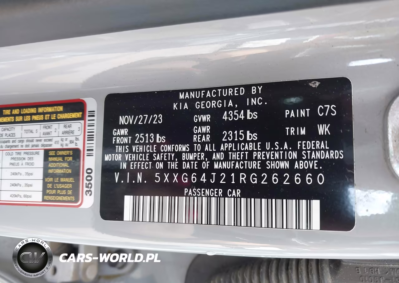 2024 Kia K5 Gt-Line VIN:5XXG64J21RG262660 - 9