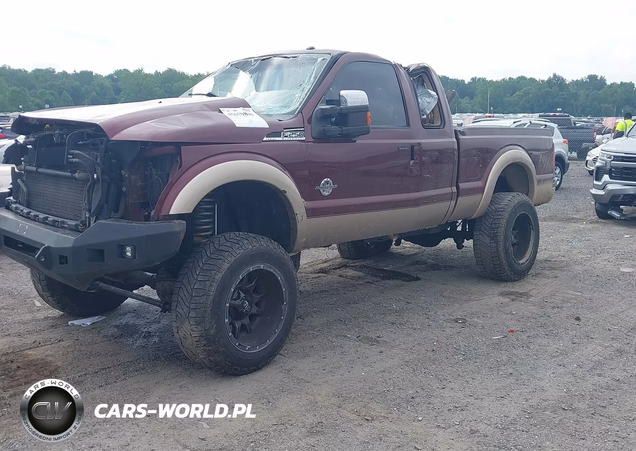 2011 Ford Super Duty F-250 Srw Lariat VIN:1FT7X2BT6BEB44428 - 2