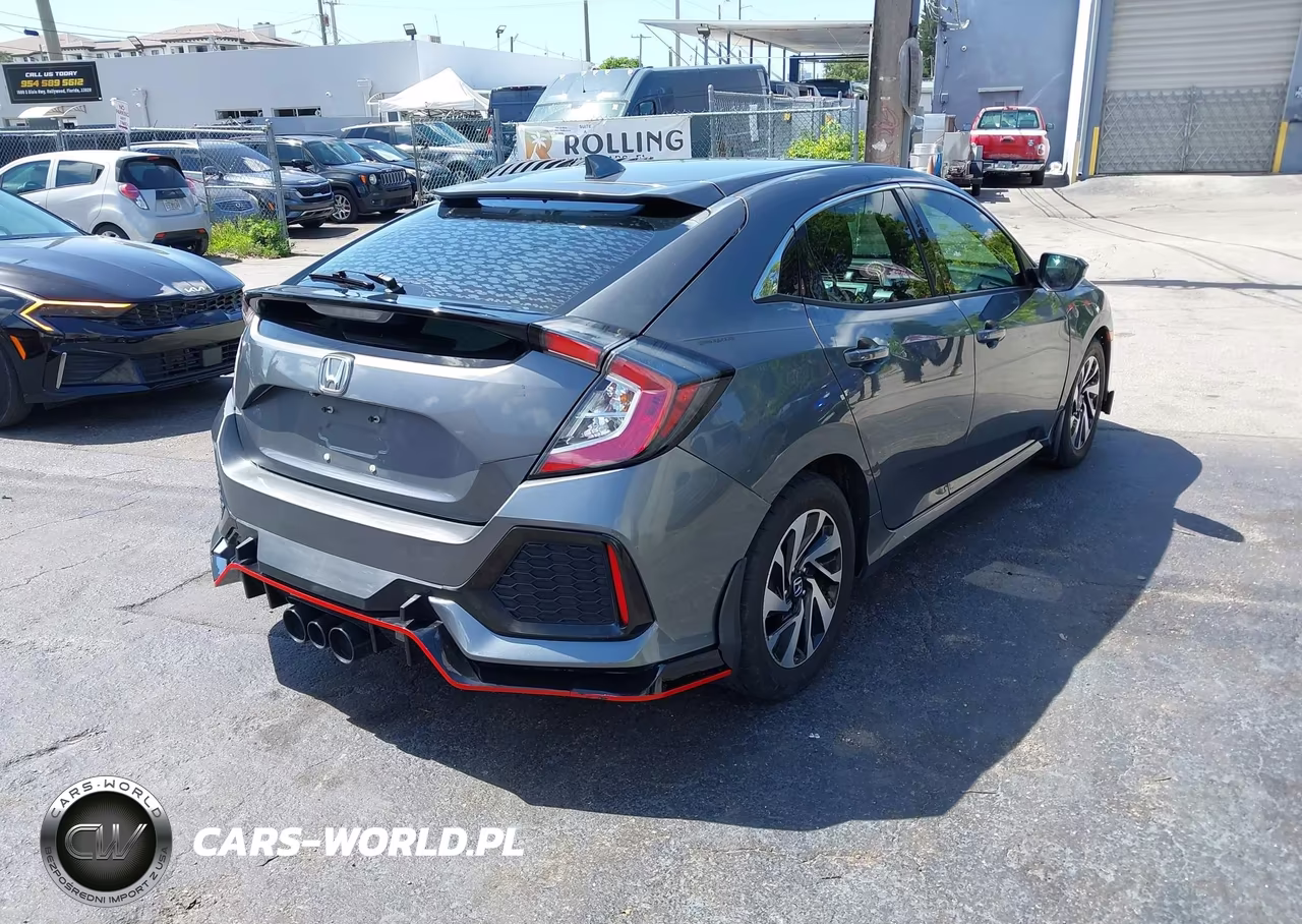 2017 Honda Civic Lx VIN:SHHFK7H2XHU216792 - 4