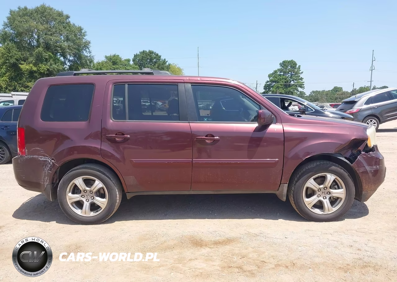 2012 Honda Pilot Ex-L VIN:5FNYF3H58CB025561 - 13