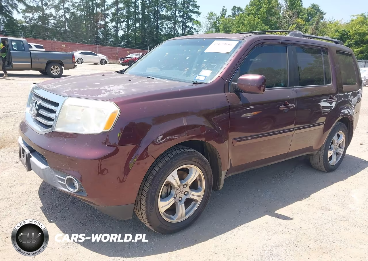2012 Honda Pilot Ex-L VIN:5FNYF3H58CB025561 - 2