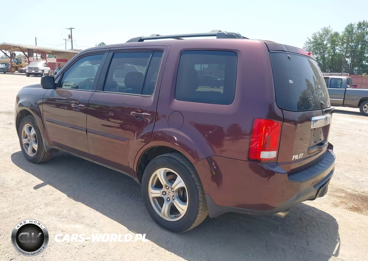 2012 Honda Pilot Ex-L VIN:5FNYF3H58CB025561 - 3