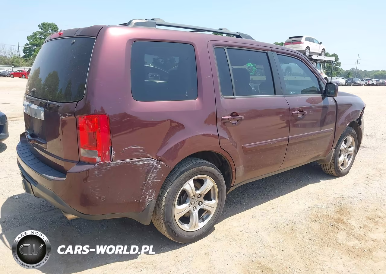 2012 Honda Pilot Ex-L VIN:5FNYF3H58CB025561 - 4