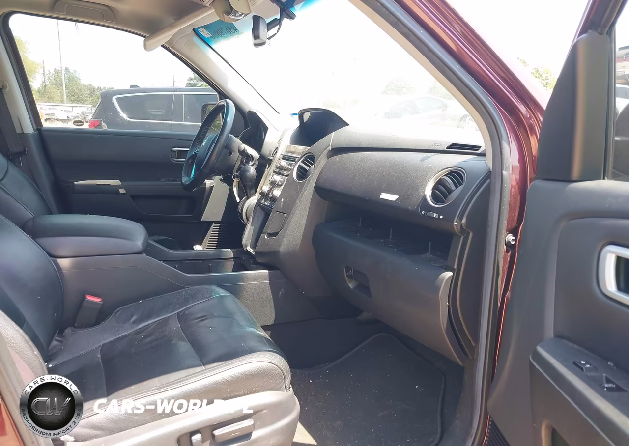 2012 Honda Pilot Ex-L VIN:5FNYF3H58CB025561 - 5