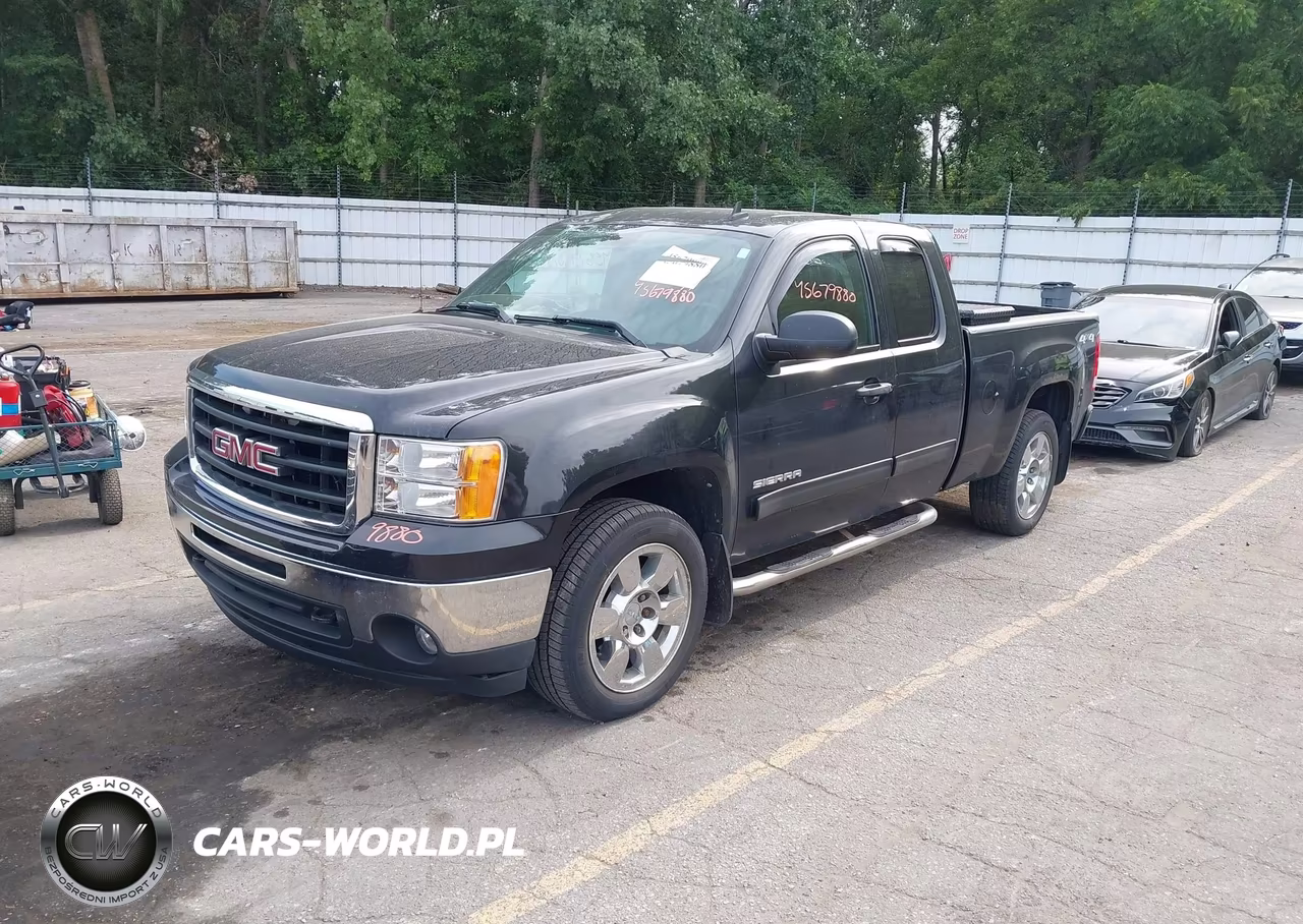 2010 GMC Sierra 1500 Sle VIN:1GTSKVE39AZ212816 - 2