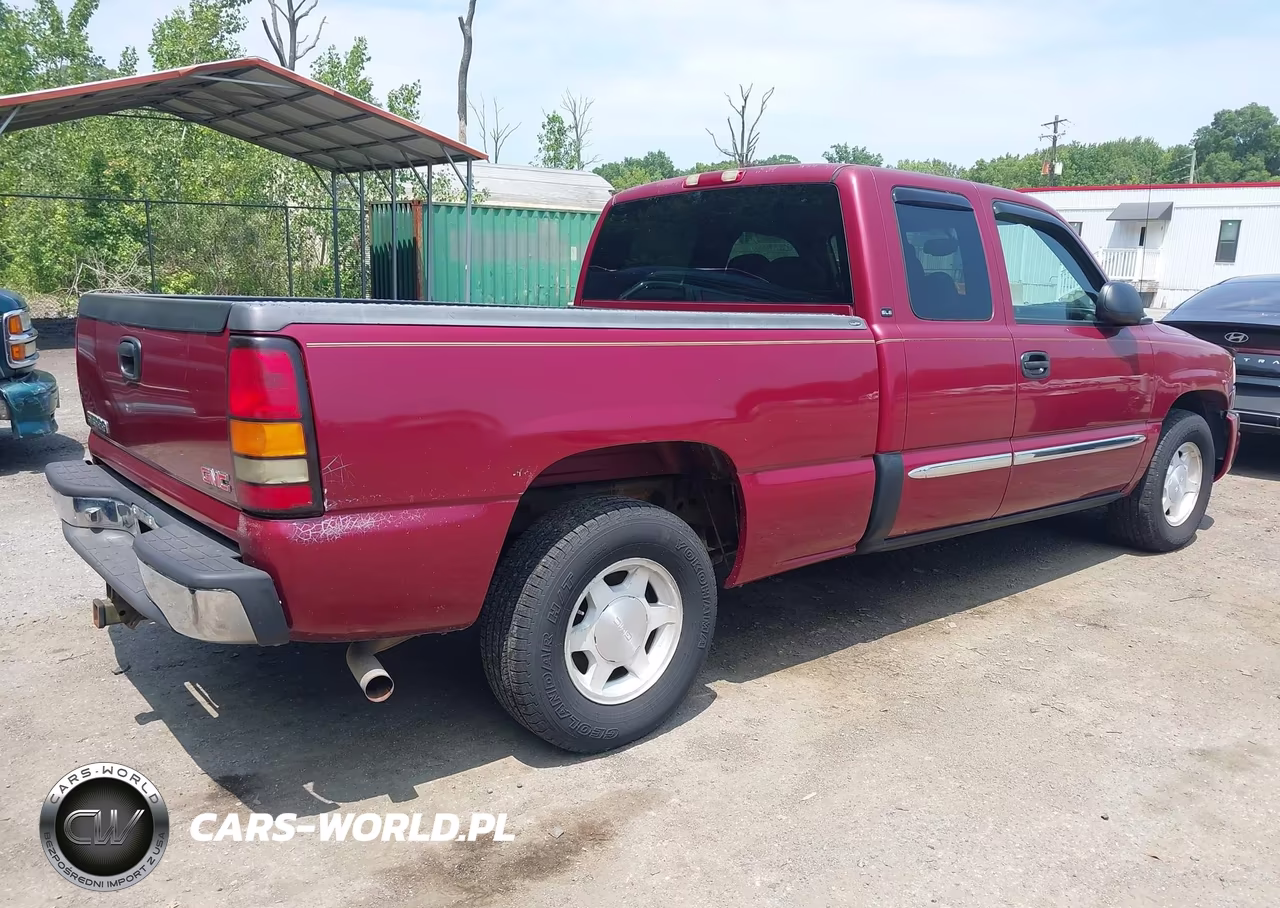 2004 GMC Sierra 1500 Sle VIN:2GTEC19T741266934 - 4