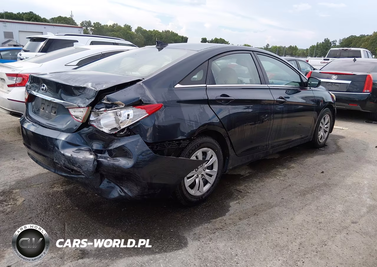 2013 Hyundai Sonata Gls VIN:5NPEB4AC7DH543497 - 4