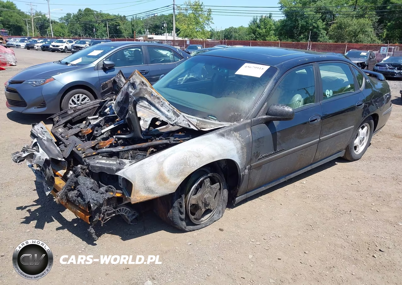 2001 Chevrolet Impala Ls VIN:2G1WH55K219116603 - 2