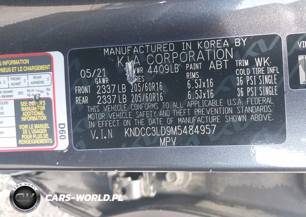 2021 Kia Niro Plug-In Hybrid Ex Premium VIN:KNDCC3LD9M5484957 - 9