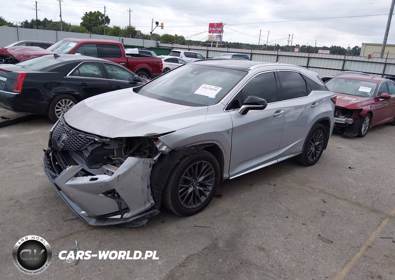 2016 Lexus Rx 450H F Sport VIN:2T2BGMCA9GC005628 - 2