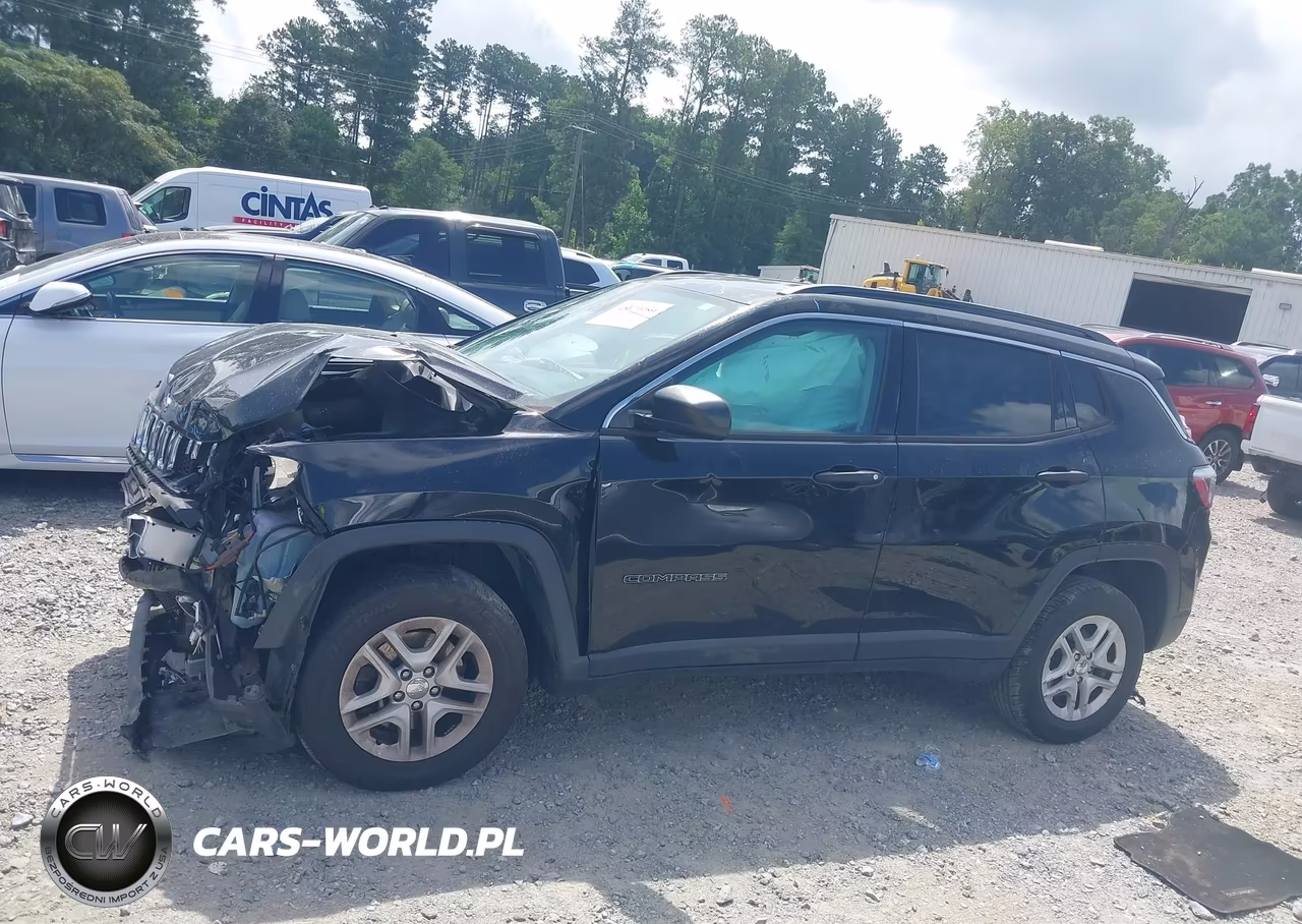 2019 Jeep Compass Sport 4X4 VIN:3C4NJDAB5KT702993 - 14