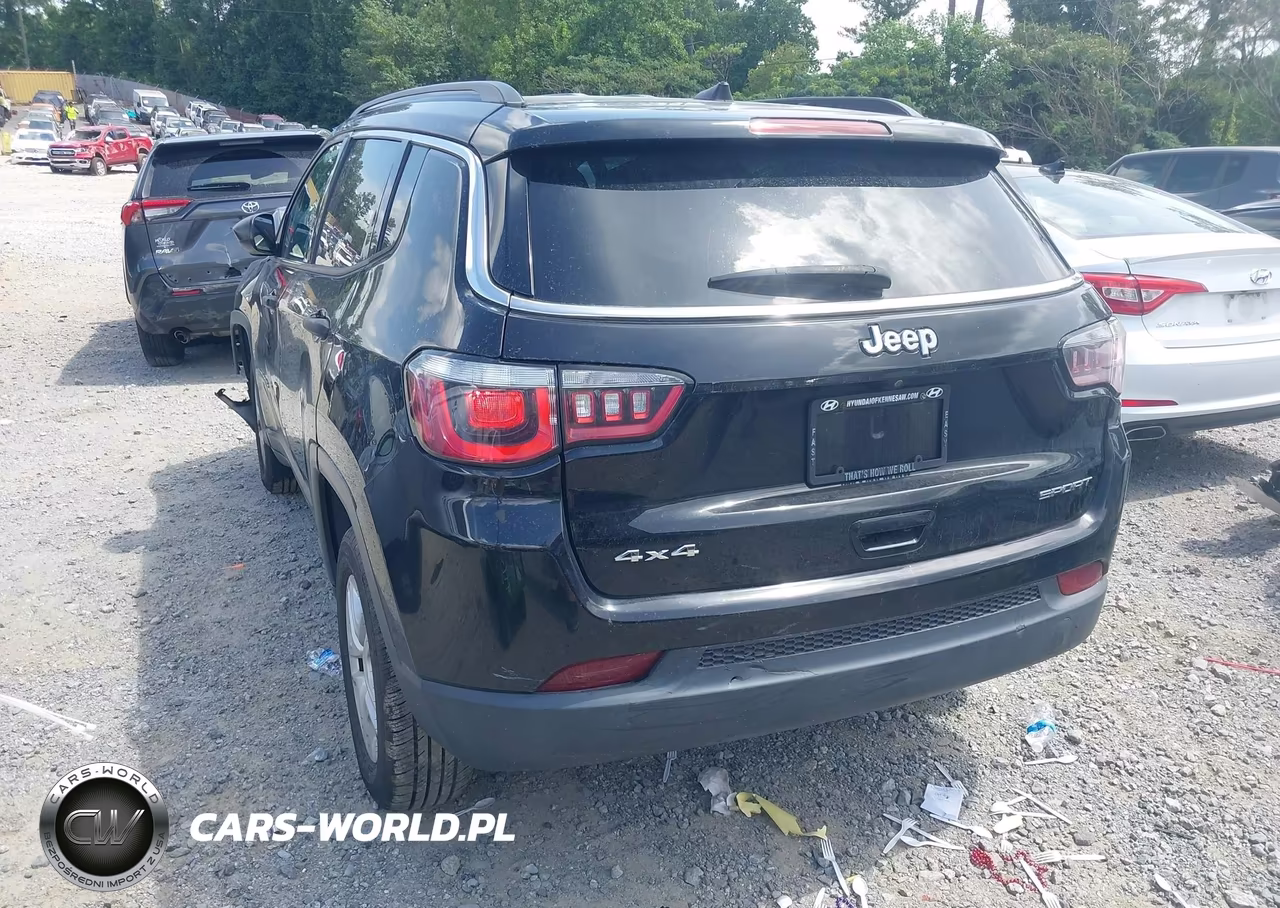 2019 Jeep Compass Sport 4X4 VIN:3C4NJDAB5KT702993 - 3