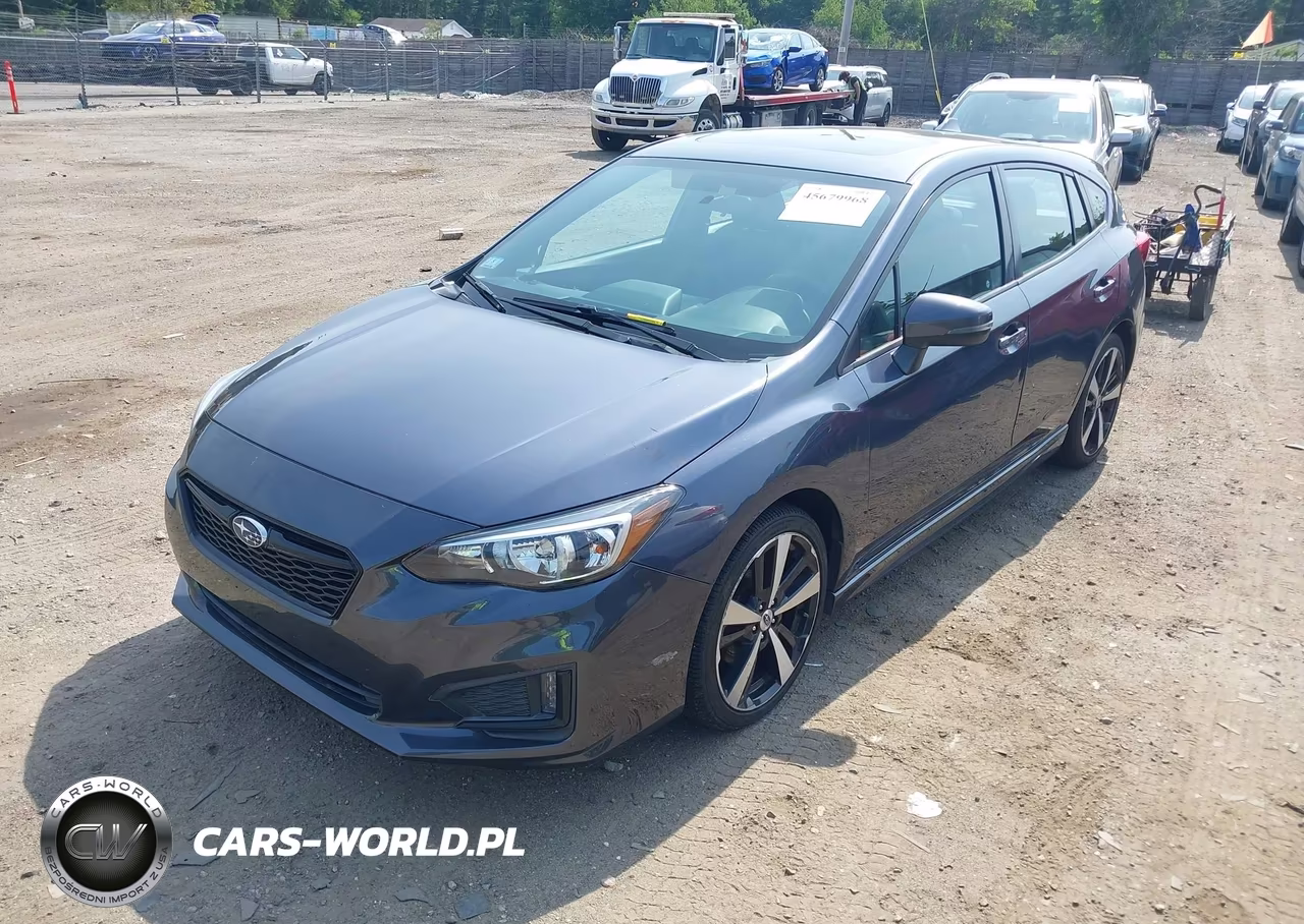 2017 Subaru Impreza 2.0I Sport VIN:4S3GTAL63H3719278 - 2