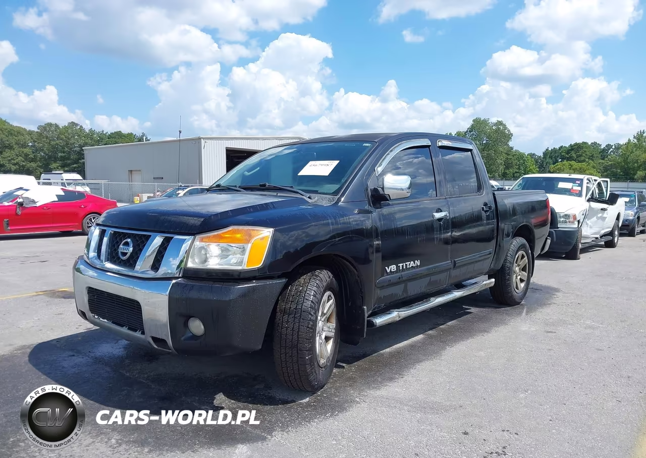 2011 Nissan Titan Sv VIN:1N6BA0ED1BN313417 - 2