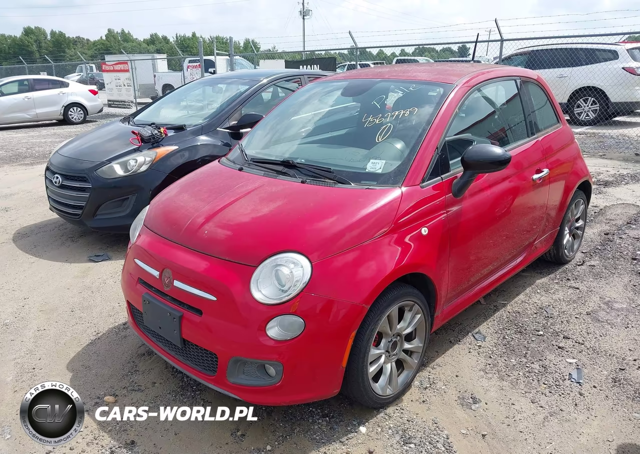 2015 Fiat 500 Sport VIN:3C3CFFBR1FT681960 - 2