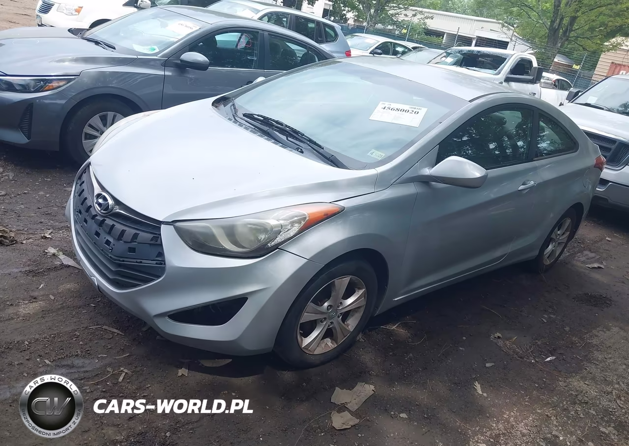 2013 Hyundai Elantra Gs VIN:KMHDH6AE3DU005243 - 2